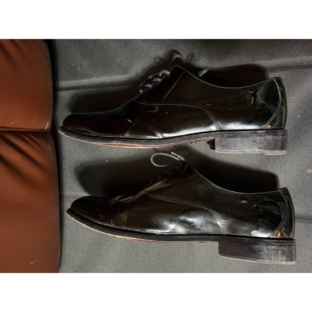 Florsheim Patent Leather Tuxedo Dress Shoes Mens‎ 13 3E Black Formal Oxford